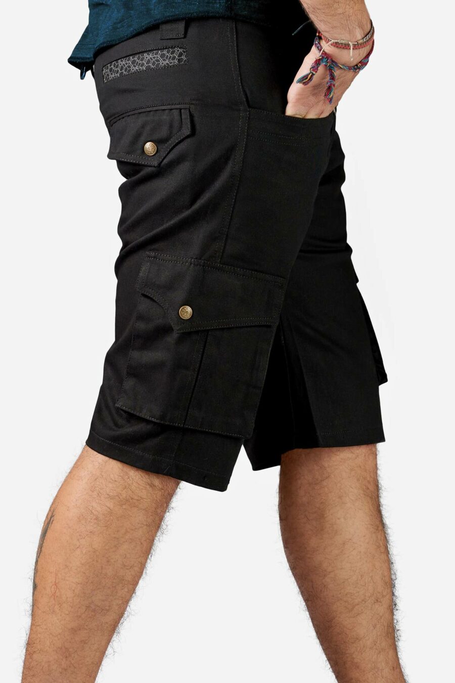 akio-streetwear-baggy-pants-black-for-men-with-screen-print-secret-pocket-adjustable-waistband-alternative-fashion-festival-wear-avanyah-clothing-sale