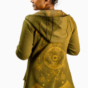 zola-thora-hoodie-green-for-women-with-screen-print-alternative-clothing-festival-fashion-art-wear-avanyah-online-shop