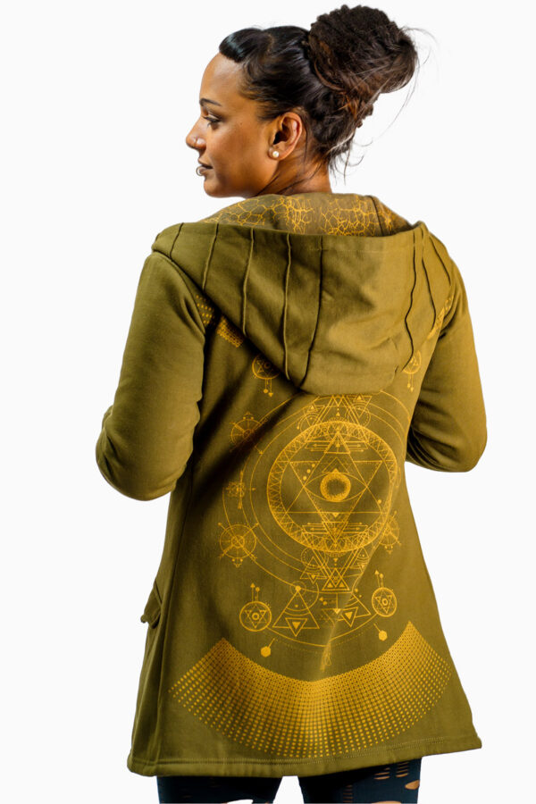 zola-thora-hoodie-green-for-women-with-screen-print-alternative-clothing-festival-fashion-art-wear-avanyah-online-shop
