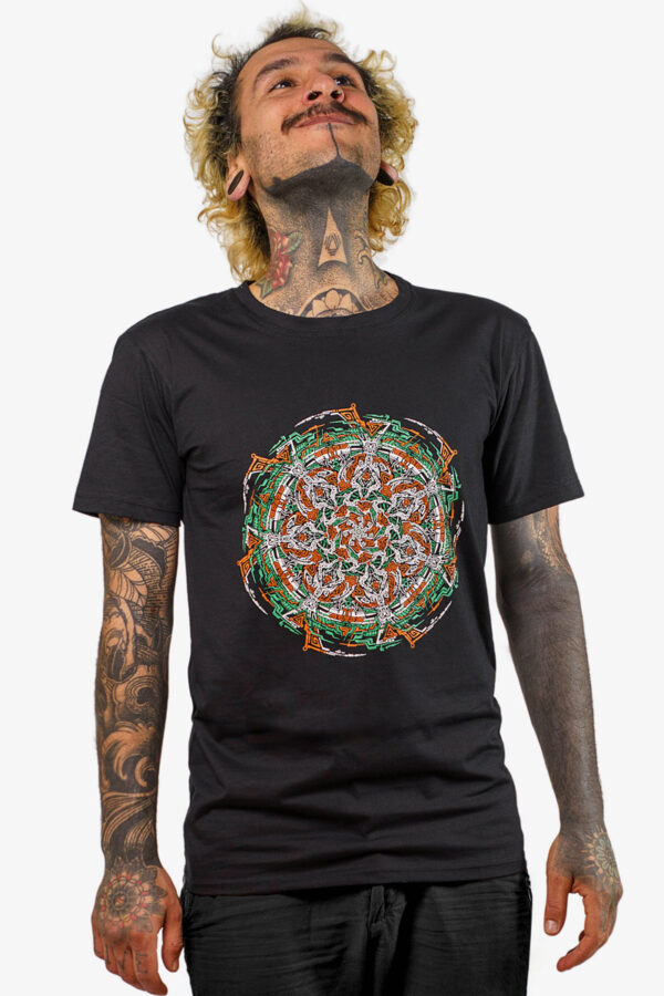 tribal-mandala-t-shirt-black-for-men-screen-print-avanyah-online-shop-alternative-clothing-festival-fashion-art-wear