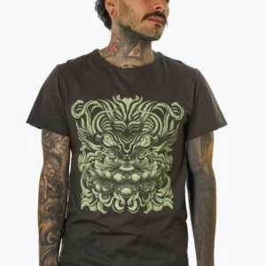 Blisstorted T-Shirt Charcoal